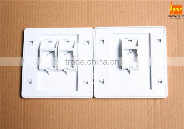 hdmi dual face plate rj45