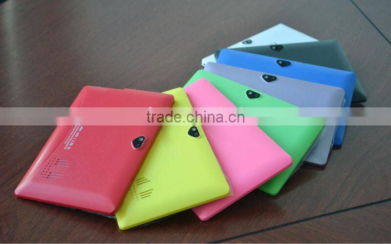 7 Inch Android Tablet PC Q88 Allwinner A33, Android 4.4 with Quad Core and External 3G supported