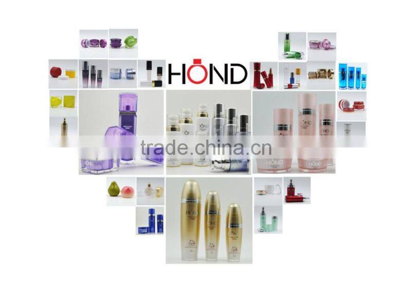 15ml 30ml 50ml 80ml 120ml acrylic cosmetic lotion bottle;lotus leaf shape lotion bottles for skin care
