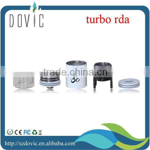 IN STOCK !!! silver / black turbo rda authentic turbo rda white with tobeco price