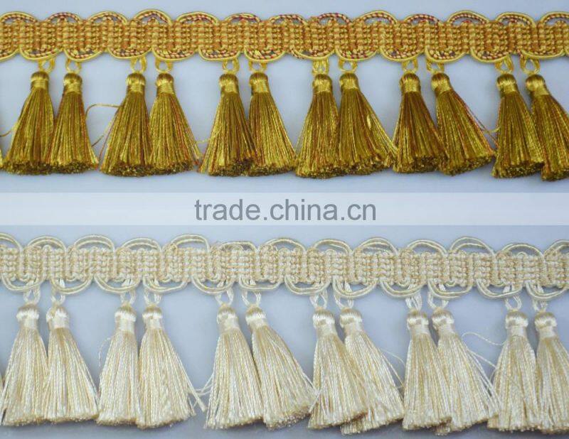 small tassel fringe for sofa,decorative tassels for curtains