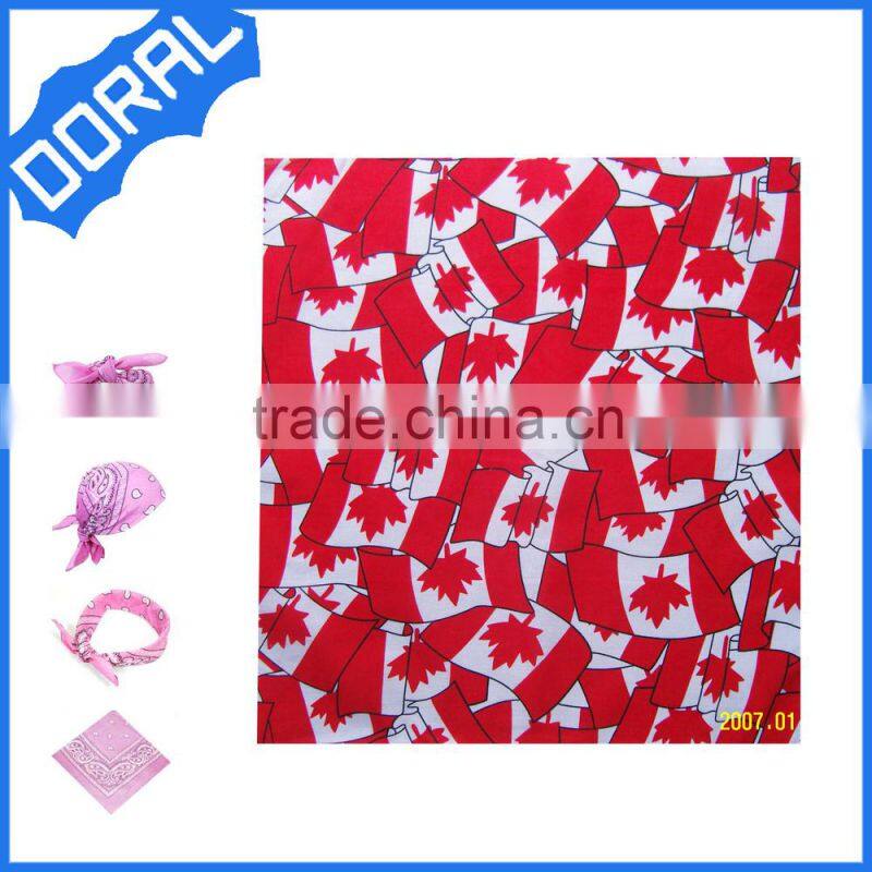 Cheap 2015 customized cotton bandana manufacturer Doral