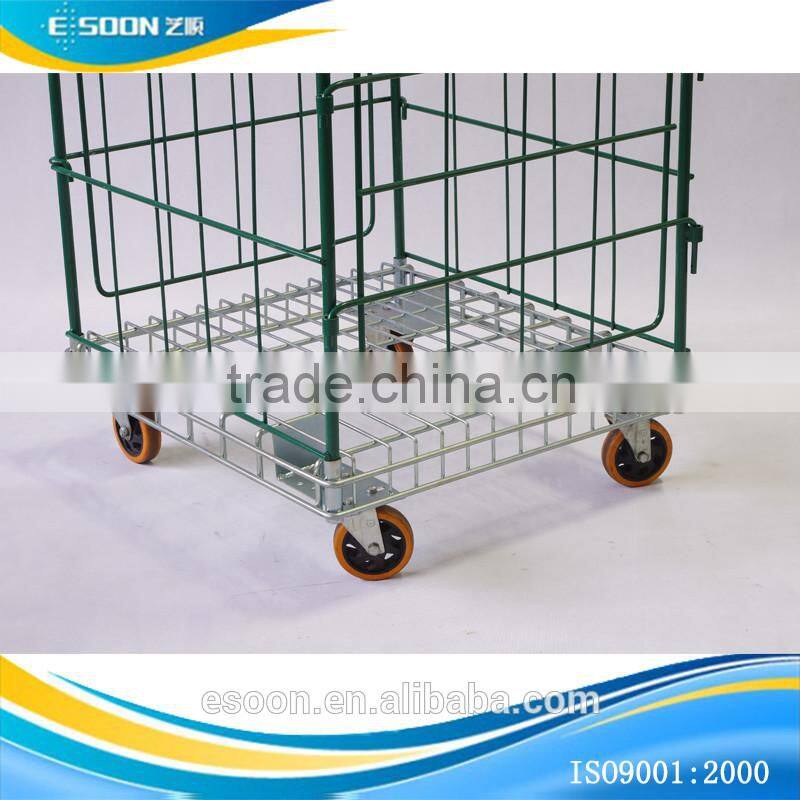 Agriculture Eco-friendly metal mesh roller container