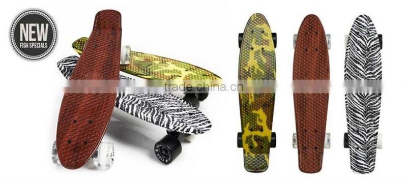 custom complete mini fish cruiser skateboard