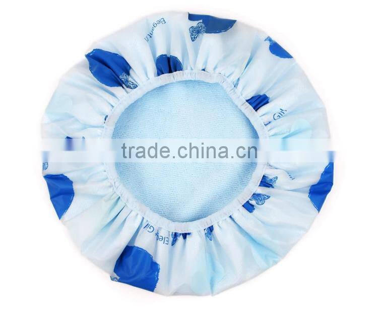 unique shower caps double layer shower cap custom printing shower caps