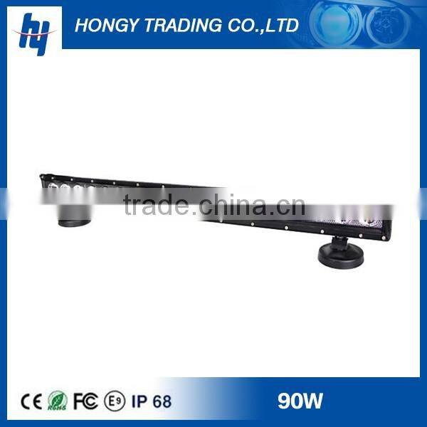 30inch Single led light bar car 90W offroad led light bar