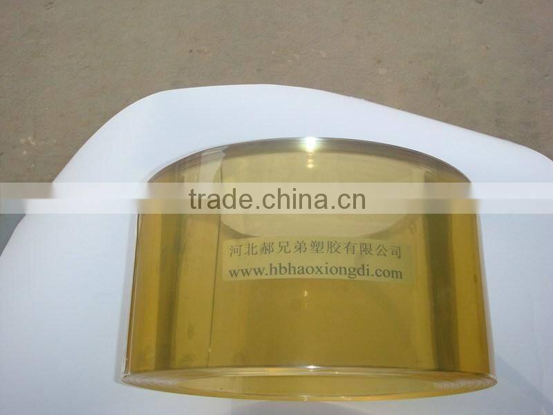 Standard Crystal Blue Flexible Transparent PVC Strip Curtains