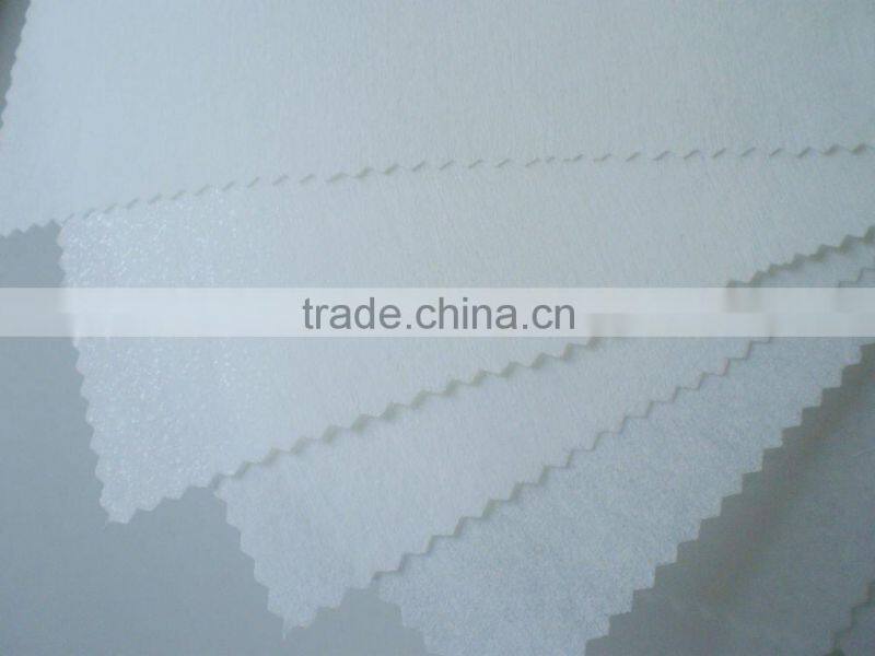 Non woven(stiff interlining , chemical bonded nonwoven )