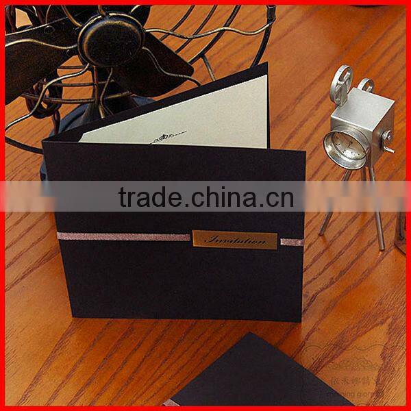 2014 Hot Sale Fashion Handmade China Wedding Invitation Card Designs