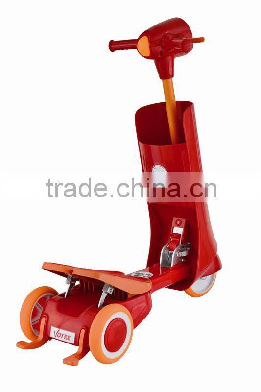 Good parts for chinese scooter folding kickbike with dual petal for sale