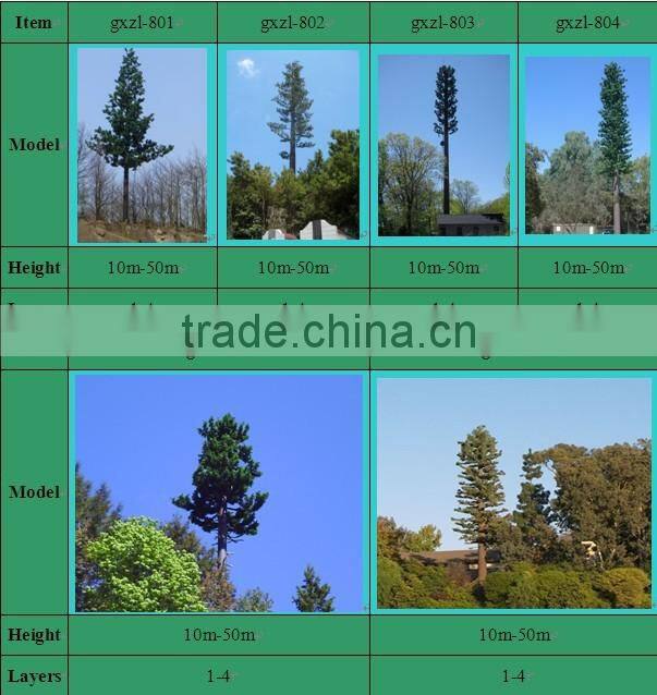 camouflaged communication pine tree tower/pine tree