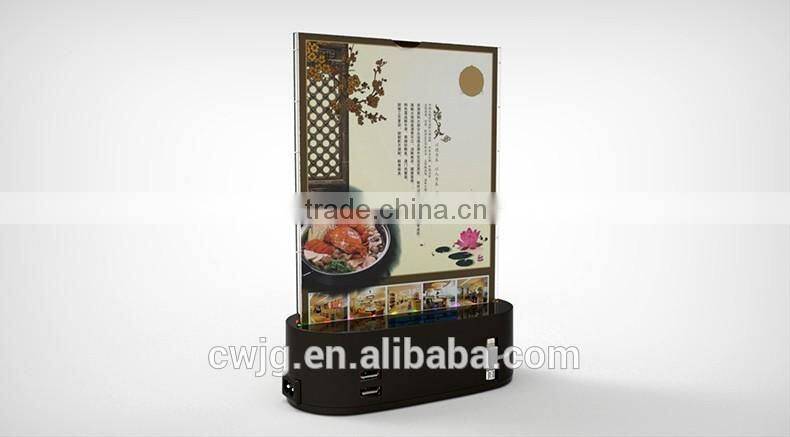High capacity long lasting restaurant table mobile phone charger, coffee shop Tea Shop power bank
