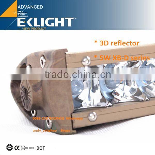 EK LIGHT - 9-60VDC High Brightness 3D reflector LED Light Bar 60W 90W 120W 150W 180W 4d led light bar