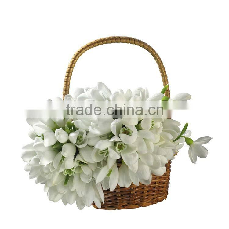 Business Gift Use and Basket Product Type wicker flower basket