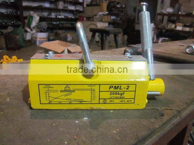 0.1-2Ttop quality permanent magnetic lifting machine with safety twist
