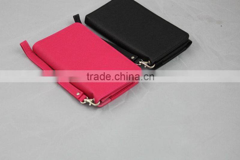 fashion woman wallet at factory price, Custom design wallet,leather goods supplier from China,genuine leather lady wallet