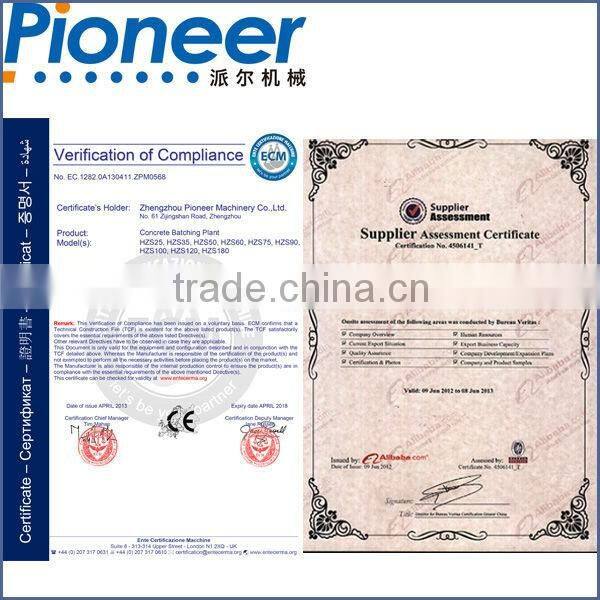 HZS90 ready mixed concrete price