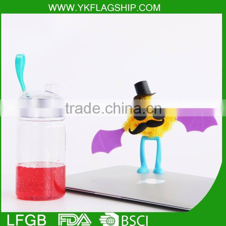 Plastic function joyshaker sport water bottle/fitness joyshaker water bottle