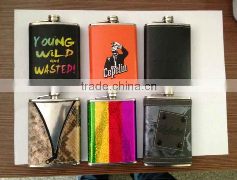 Factory supply stainless steel wine cup with HIP FLASK