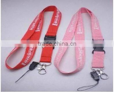 Chinese supplier mass production printed nylon landyard