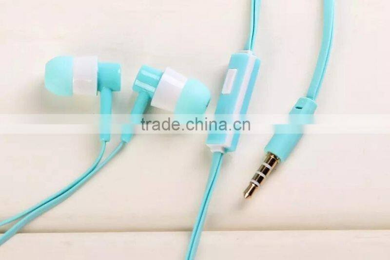cute colorful girls in-ear headphones for music