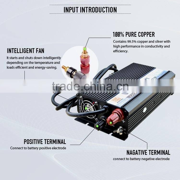 500w inverter with charger for battery charging, dc to ac battery charger inverter