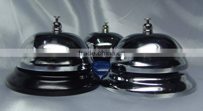3.4''call bell A12-D02 ,reception bell with colorful painted base for hotel,promotional campaigns (E397)