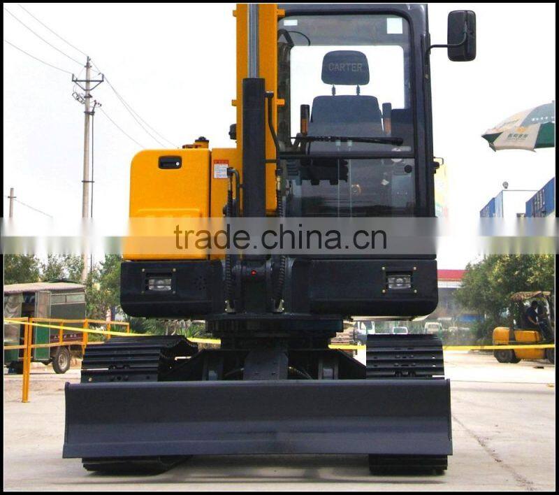 6 Ton China Made Brand New Small Excavator with Steel Crawler, CE / ISO Certificate, CT65-8A , CT65-8B