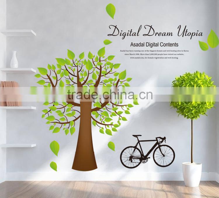 China Vinyl Art Home Decals Giant Family Tree Wall Sticker