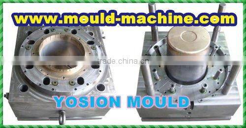 plastic print bucket with cover mould