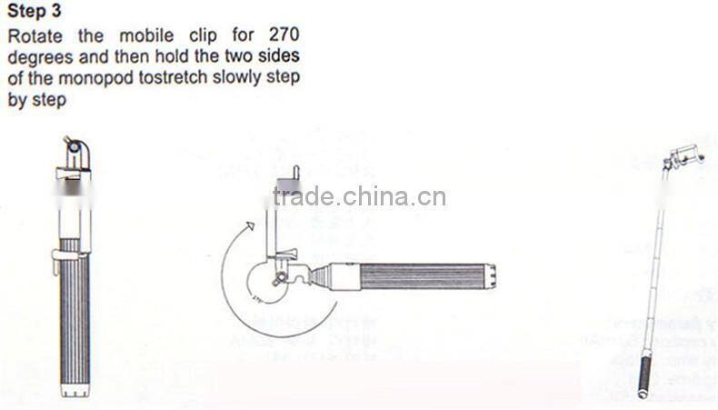 2017 trending products multifunction monopod selfie stick 2016 stickmonopod