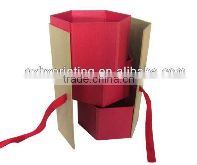 Rigid Clamshell Tea Tin Storage box