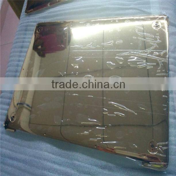 100% original high quality for macbook luxury 24ct gold covers replacement housing spare parts