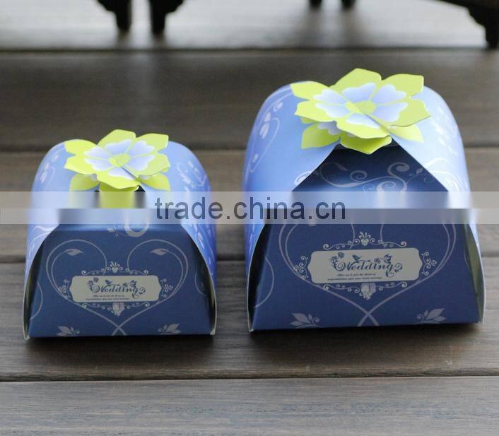 hottest selling China red Paper Gift Box candy paper box for wedding