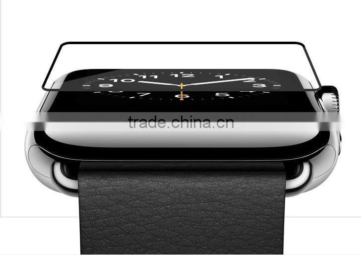 38/42mm tempered glass screen protector for apple mobile watch protector