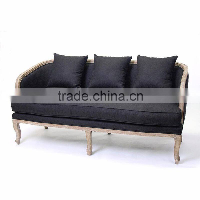 2016 newest cheap wood balcony long wooden chairs