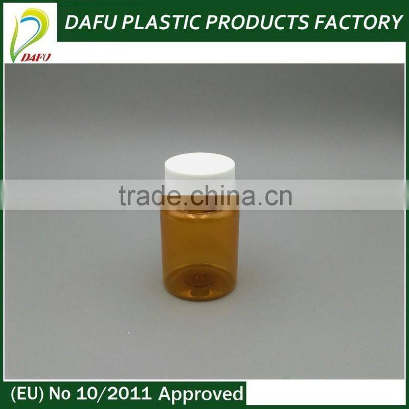 2016 Popular pharmaceutical drug rectangle 300ml PET clear bottle