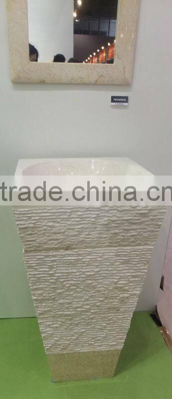 Lautus 2014 new Bathroom marble basin with CE certificate