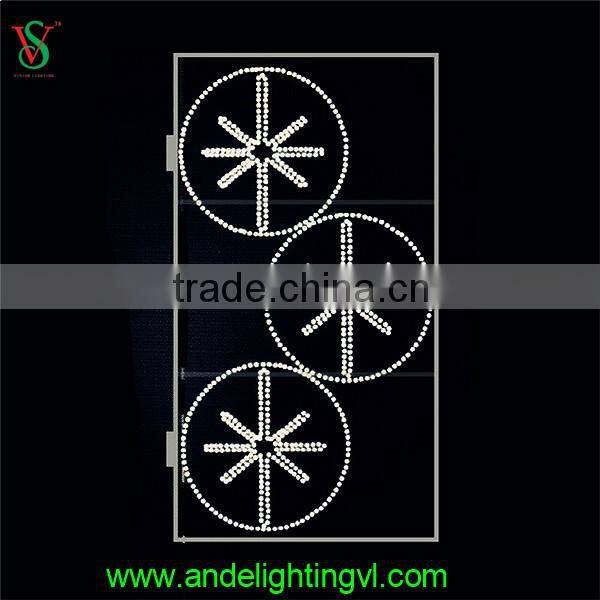 Outdoor LED neon sign with flexible neon rope