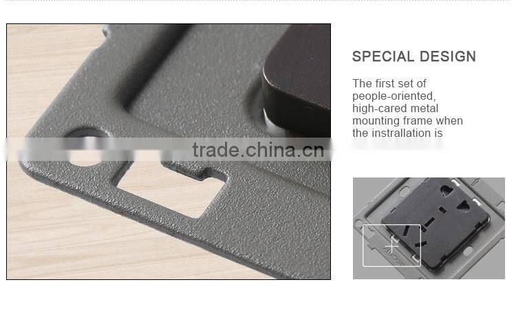 television socket and pc socket pressure- line type