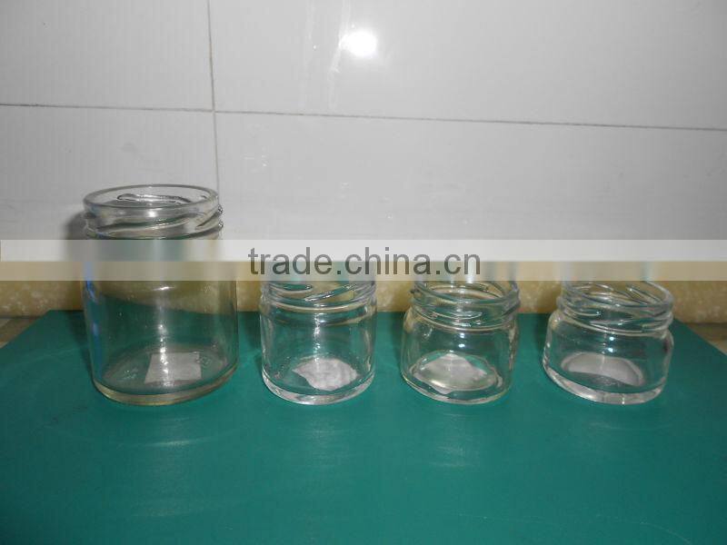 30ml mini glass honey and jam jar