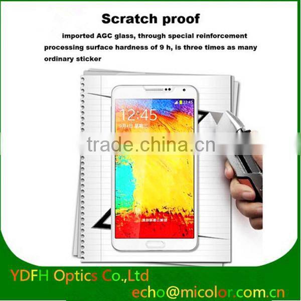 mobile phone security tempered glass screen protector s4 manufacture