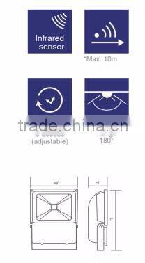 70w tennis led flood lighting tennis 85-265v daylight warm white netural llight