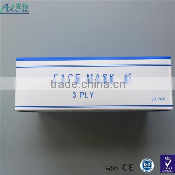 disposable face mask machine made bulk nonwoven face mask