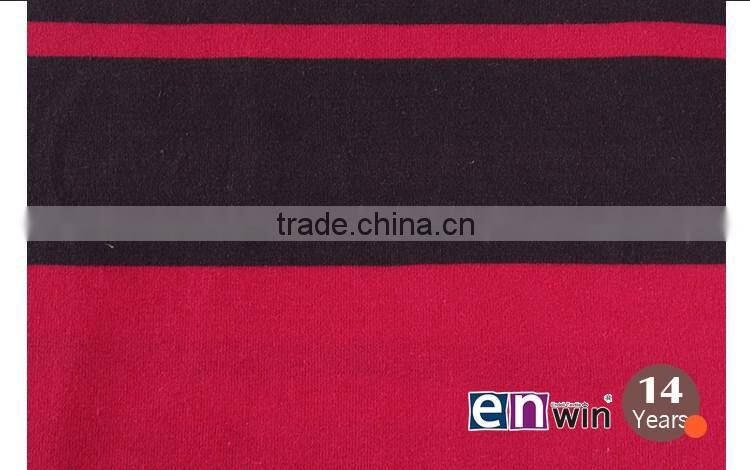 Chinese fabric design knit big cycle stripe fabric 65 polyester 35 cotton fabric