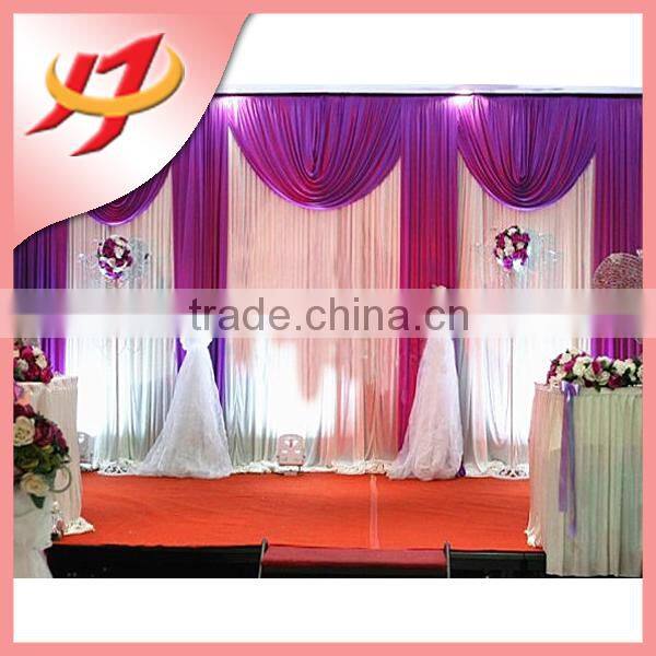 Cheap wholesale fancy wedding stage backdrop decoration for party