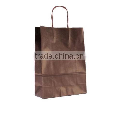 Recyclable Bright Paper Party Bags Gift kraft paper shopping Bag
