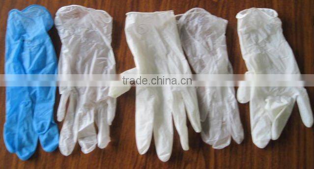 clear vinyl gloves in boxes
