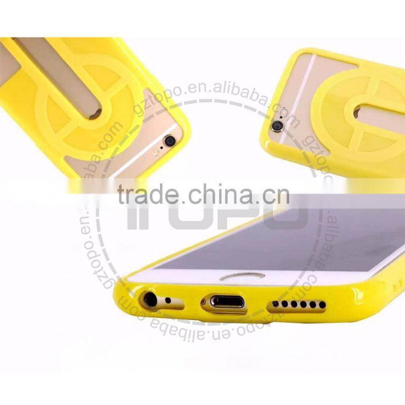 Hot Sale full cover Pokemon Go Aimer Aim Assist Plate 3D Printed Guide Sight Silicone Case for iPhone 6 6s 7 Plus