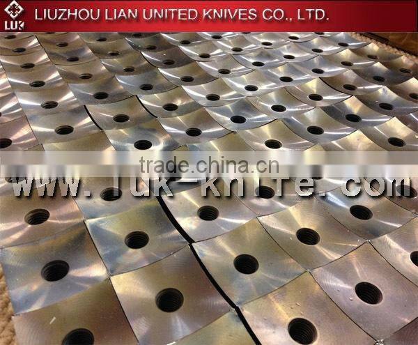 D-2 Single Shaft Plastic crushing blade and Plastic shredding knife